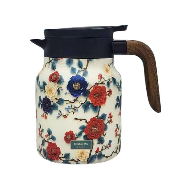 Modern Teas Brewing Carafes 1000ml Capacity Rusts Proof Stainless Steels Thermal Pot