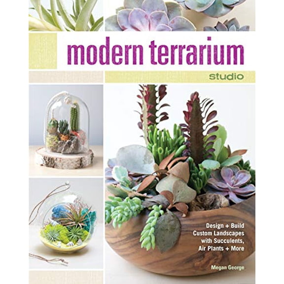 Pre-Owned Modern Terrarium Studio: Design + Build Custom Landscapes with Succulents, Air Plants + More (Paperback) 1440242992 9781440242991