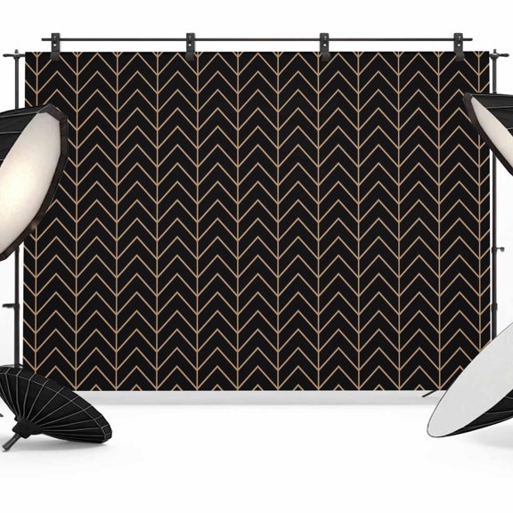 Modern Themed Photography Backdrop 8x6FT, Yellow Line Wave Irregular Lines Minimalism Photo Backdrops, Background for Photography Studio Photo Studio Background, Back Drop for Photoshoot