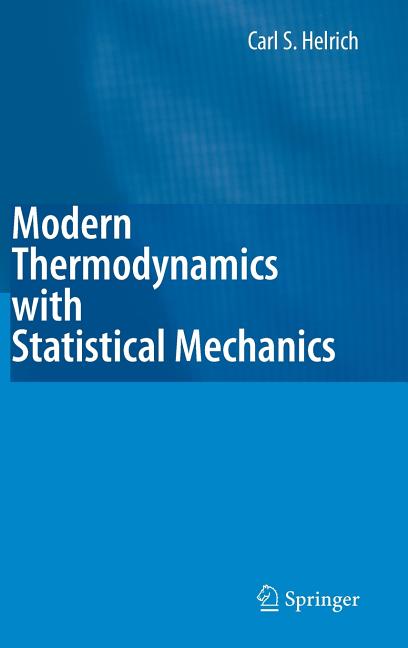 Modern Thermodynamics with Statistical Mechanics (Hardcover) - image 1 of 1