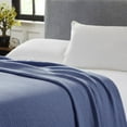 thumbnail image 1 of Modern Thread Denim Waffle Weave 100% Cotton Adult Thermal Blanket, Full/Queen, 1 of 4