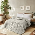 thumbnail image 1 of Modern Threads 200 Thread Count Taupe 100% Tencel Adult Comforter, Queen, 1 of 4