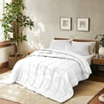 thumbnail image 1 of Modern Threads 200 Thread Count White 100% Tencel Adult Comforter, King, 1 of 4