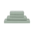 thumbnail image 1 of Modern Threads 3-Piece Solid Seafoam Green Microfiber Bed Sheet Set, Twin, 1 of 11