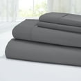 thumbnail image 1 of Modern Threads 4-Piece 400 Thread Count Gray Egyptian Cotton Adult Bed Sheet Set, Full, 1 of 4