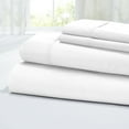 thumbnail image 1 of Modern Threads 4-Piece 400 Thread Count White Egyptian Cotton Adult Bed Sheet Set, California King, 1 of 4
