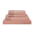 thumbnail image 1 of Modern Threads 4-Piece Crochet Lace Hem Rose Microfiber Bed Sheet Set, Full, 1 of 17