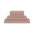 thumbnail image 1 of Modern Threads 4-Piece Solid Rose Microfiber Bed Sheet Set, Queen, 1 of 10