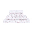 thumbnail image 1 of Modern Threads 4-Piece Sweet Rose Silky Soft Microfiber Adult Sheet Set, Ivory, Full, 1 of 12