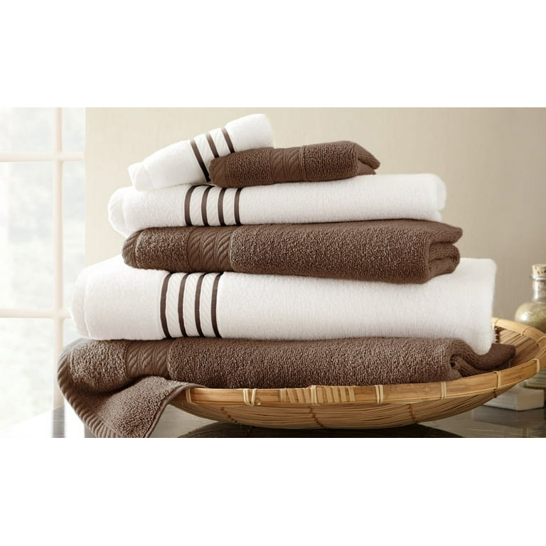 Mocha hand towels sale