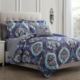 thumbnail image 1 of Modern Threads 8-Piece Catherdal Reversible Adult Bed in a Bag, California King, 1 of 6