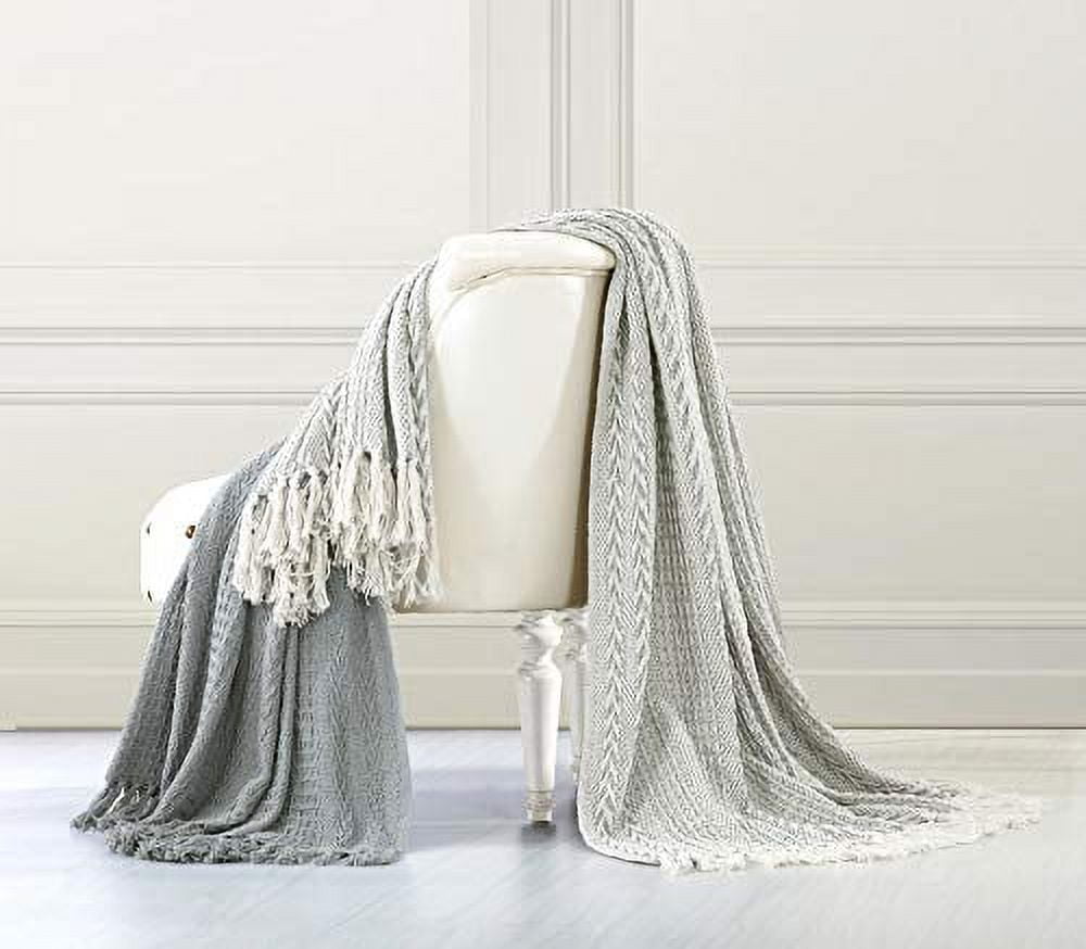 Modern Threads Batik Gray 100% Cotton Adult Throw Blanket, 50