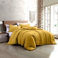 thumbnail image 1 of Modern Threads Beck 4-Piece Geometric Brushed Gold Comforter Sets, King, 1 of 8