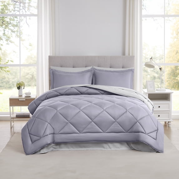 Modern Threads Bed In a Bag 7-Piece Amethyst Comforter Set, California King