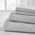 thumbnail image 1 of Modern Threads 4-Piece Mist Cotton Flannel Adult Bed Sheet Set, Queen, 1 of 4