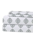 thumbnail image 1 of Modern Threads 4-Piece Cara Printed Bed Sheet Set, King, 1 of 4