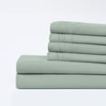 thumbnail image 1 of Modern Threads 6-Piece 21" Extra Deep Pocket Aloe Microfiber Sheet Set, Queen, 1 of 4