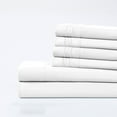 thumbnail image 1 of Modern Threads 6-Piece 21" Extra Deep Pocket White Microfiber Sheet Set, Full, 1 of 4
