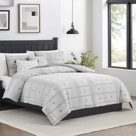 Modern Threads Elena 5-Piece Jacquard Comforter Set, Queen