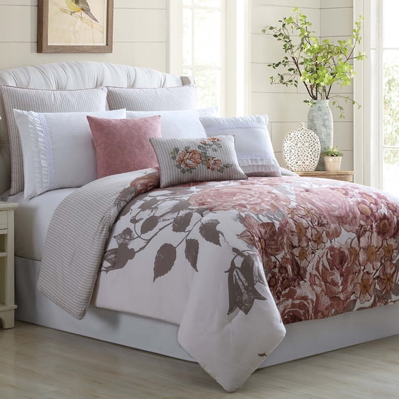 Modern Threads Fiona 8-Piece Embellished Adult Comforter Set, King