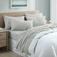 thumbnail image 1 of Modern Threads Garment Washed 6 Piece Sheet Set, Gray, King, 1 of 3