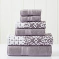 thumbnail image 1 of Modern Threads Monroe 6-Piece Cotton Bath Towel Set, Orchid, 1 of 10