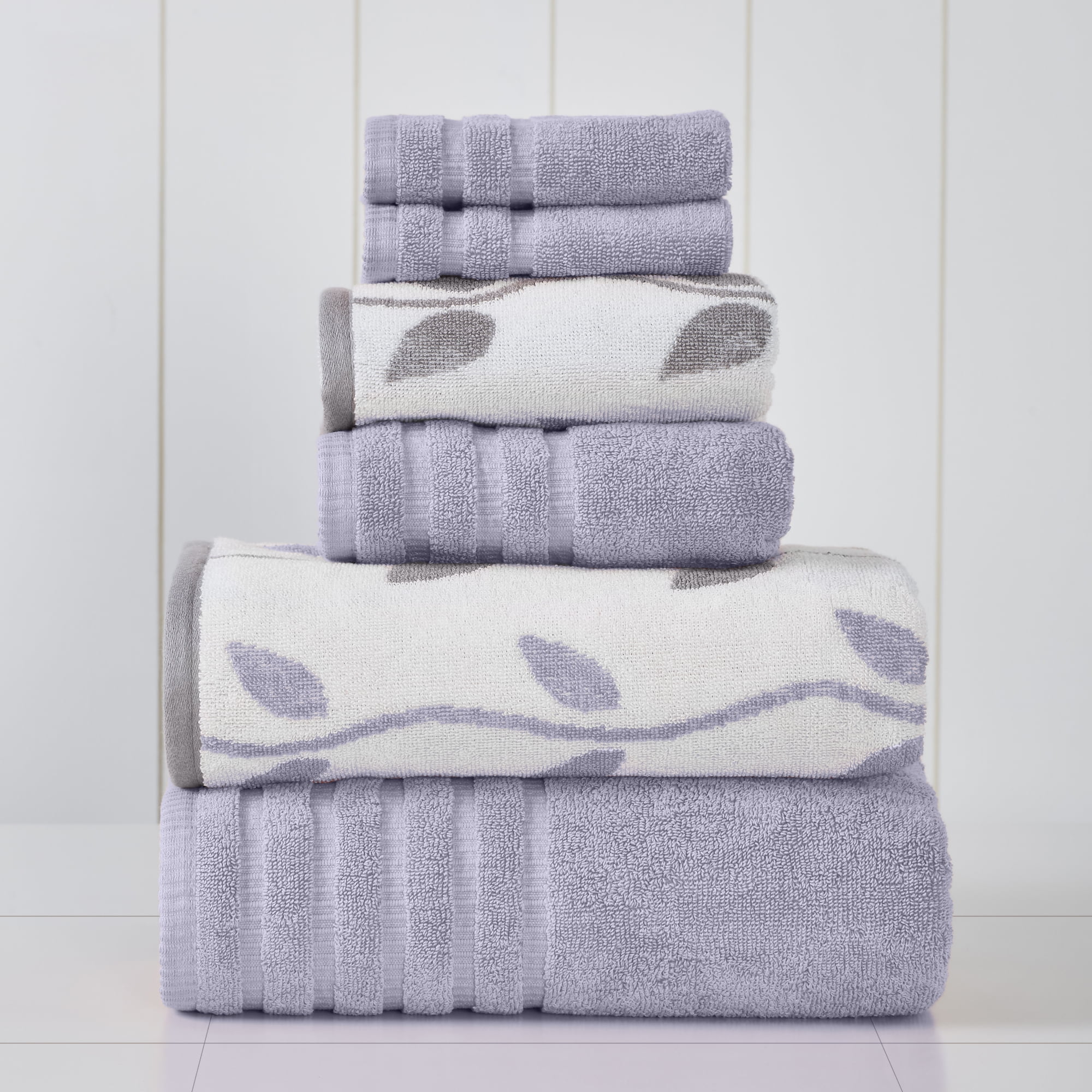 Aware 100% Organic Cotton Plush Bath Towels - Bath Towels, 4-Pack,  Gray