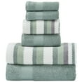 thumbnail image 1 of Modern Threads Pax Jacquard 6-Piece Adult Cotton Bath Towel Set, Ivy, 1 of 6