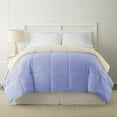 Modern Threads Reversible Blue & Cream Adult Down Alternative Comforter, Twin