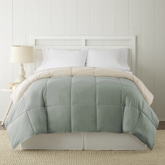 Reversible Down Alternative Comforter Multiple Colors - Twin