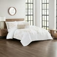thumbnail image 1 of Modern Threads 5-Piece Sabrina Jacquard Microfiber Comforter Set, Queen, 1 of 8