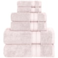 thumbnail image 1 of Modern Threads SpunLoft™ 6 Piece Adult Towel Set, Blush Pink, 1 of 9