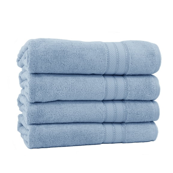 Modern Threads SpunLoft™ Adult Bath Towel, Blue (4 Pack)