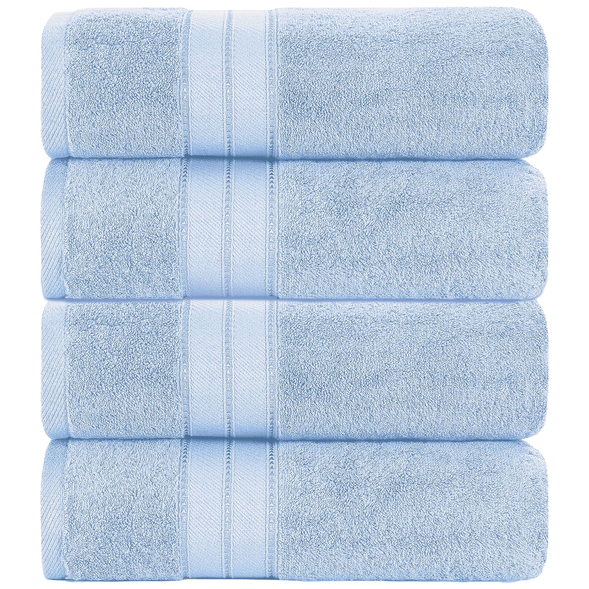 Modern Threads SpunLoft™ Adult Bath Towel, Blue (4 Pack)