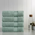 thumbnail image 1 of Modern Threads Spunloft Cotton Bath Towels, Eucalyptus (4 Count), 1 of 7