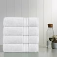 thumbnail image 1 of Modern Threads Spunloft Cotton Bath Towels, White (4 Count), 1 of 8