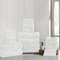 thumbnail image 1 of Modern Threads Spunloft™ 18 Piece Luxury Adult Bath Towel Set, White, 1 of 2