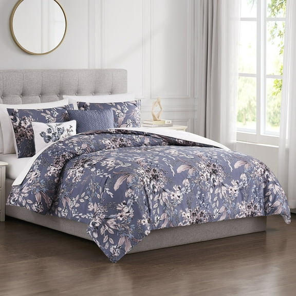 Modern Threads Thea 5-Piece Printed Comforter Set, Queen