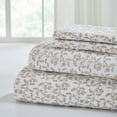 thumbnail image 1 of Modern Threads 4-Piece Vevian Printed Cotton Flannel Adult Bed Sheet Set, California King, 1 of 4