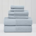 thumbnail image 1 of Modern Threads Waffle-Rib 6-Piece Cotton Bath Towel Sets, Air, 1 of 6
