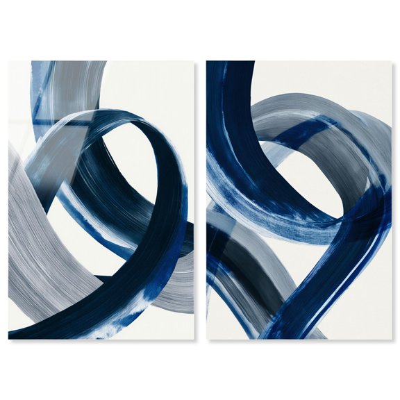 Modern Tides Acrylic Print Abstract Art Set By Art Remedy, Ready To Hang, 10 x 15