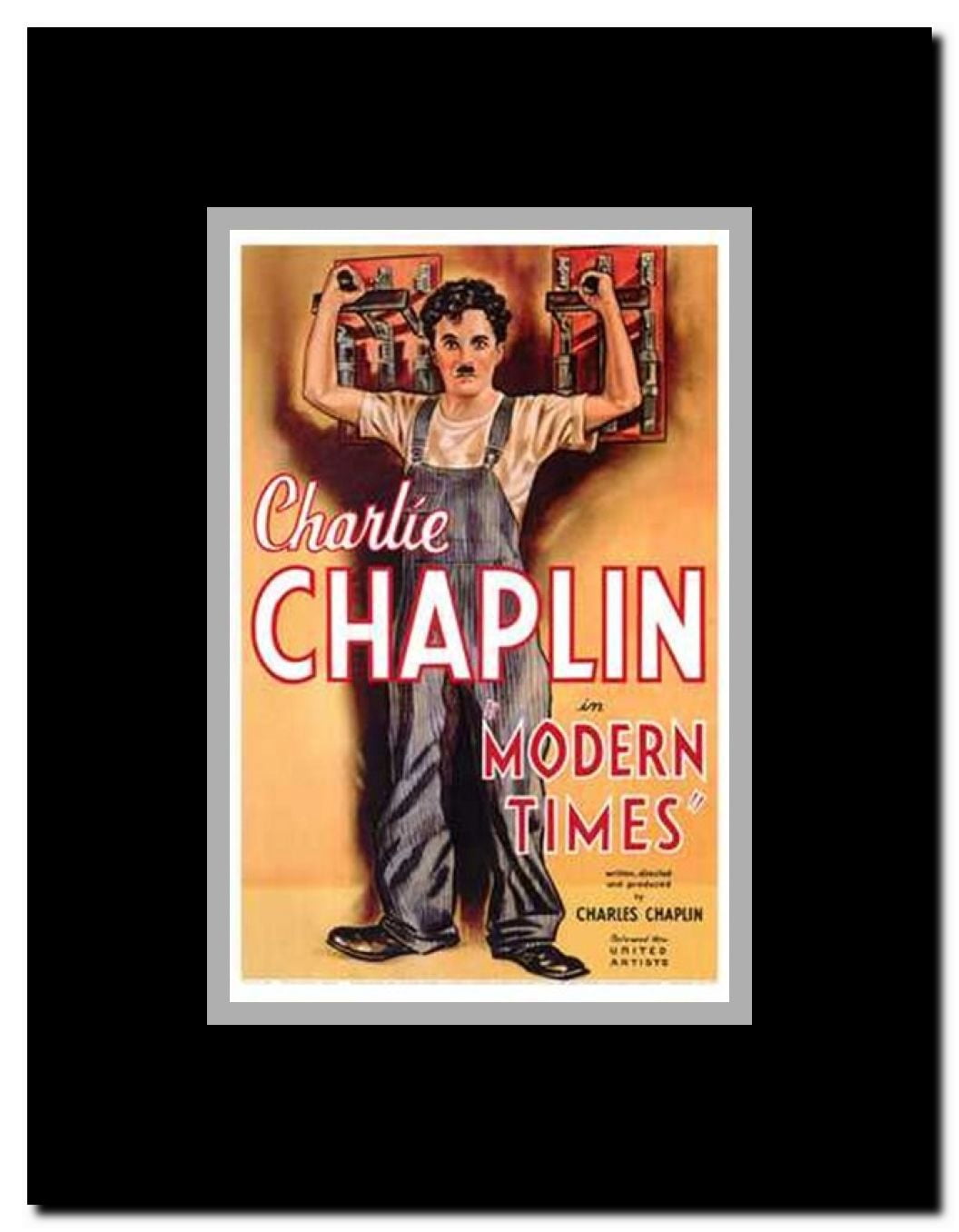 Modern Times Framed Movie Poster