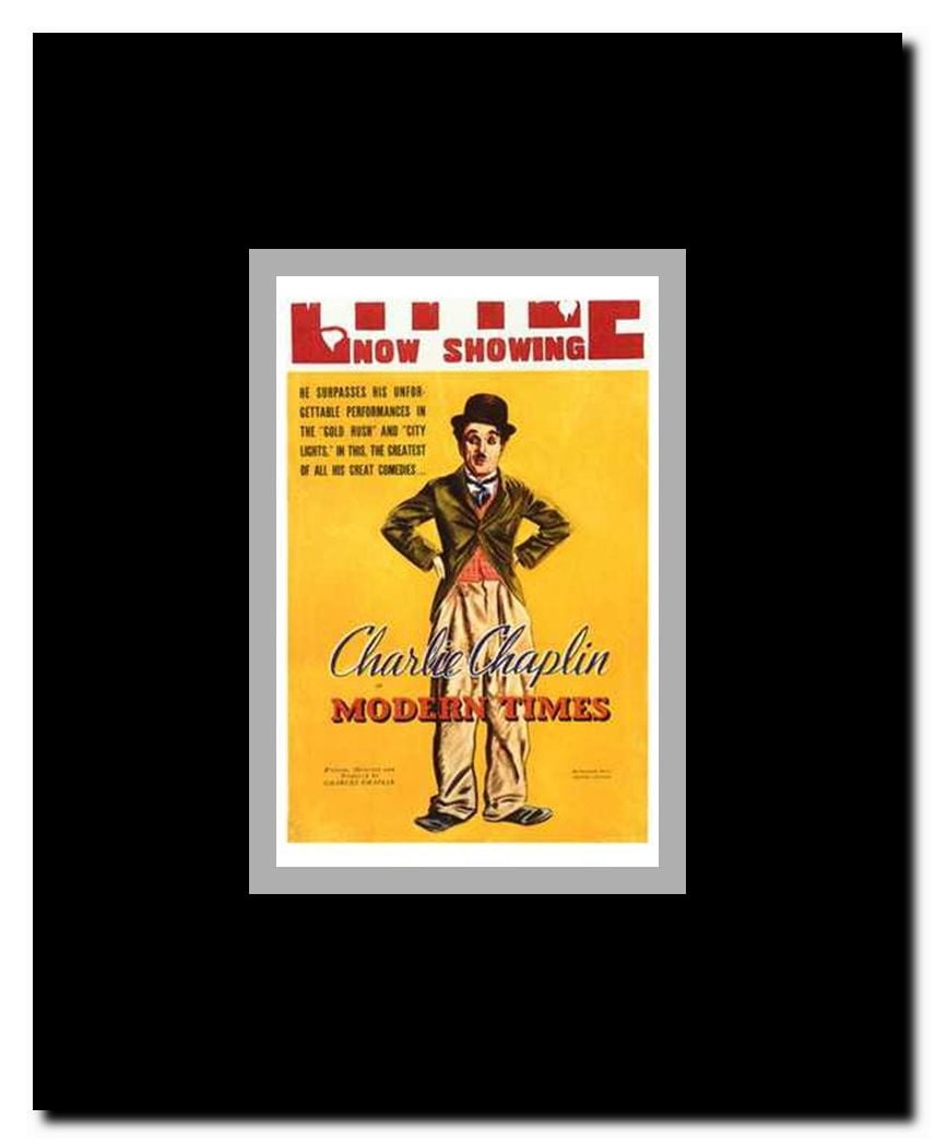 Modern Times Framed Movie Poster