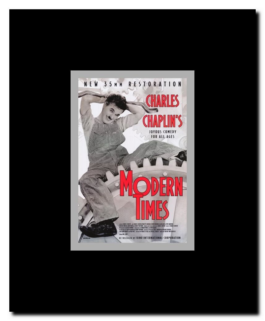 Modern Times Framed Movie Poster
