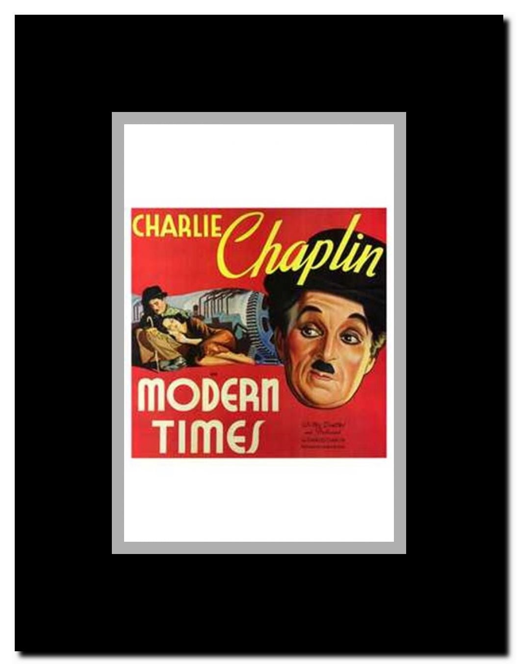 Modern Times Framed Movie Poster
