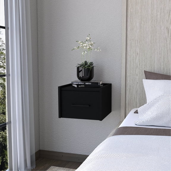 Modern Touch Design - Add a Contemporary Vibe with a Wall-Mounted Nightstand