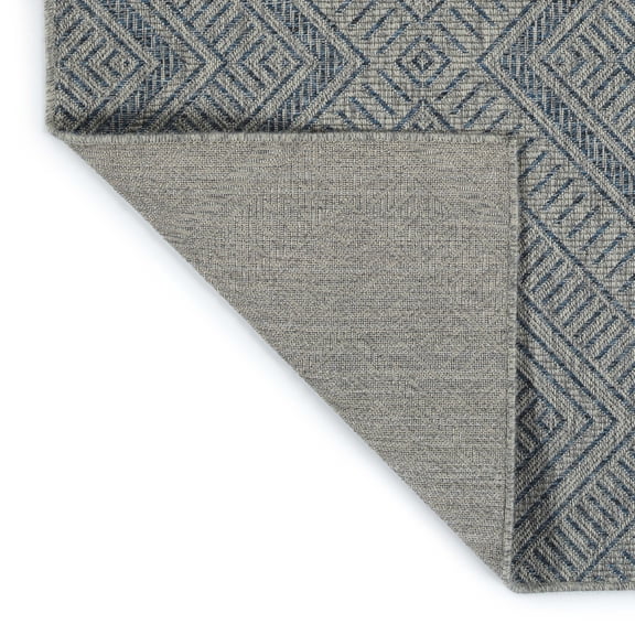 Modern, Transitional, Geometric, Southwestern, Textured High-Low Cut & Loop 2' x 6' Runner