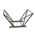 thumbnail image 1 of Modern Trapezium Stainless Steel multi functional holder, magazine or more - N/A, 1 of 3