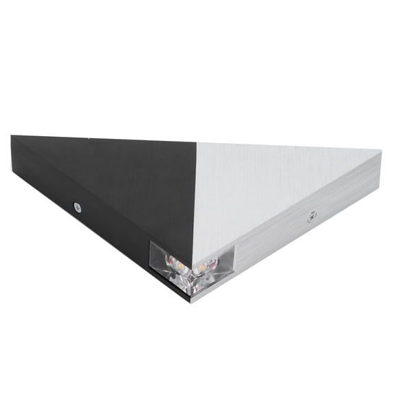 Modern Triangular LED Wall Sconce, Warm White Ambient Lighting For Bedroom, Hallway Bar Dcor