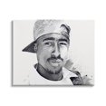 thumbnail image 1 of Modern Tupac Portrait Abstract Pattern Famous Figure 48 in x 36 in Painting Canvas Art Print, by Stupell Home Décor, 1 of 6